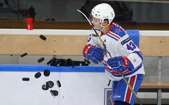 Егор Зеленов: "Вышли сыграть в свой хоккей"